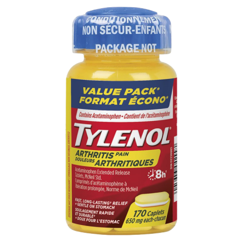 TYLENOL ARTHRITIS PAIN EASY OPEN  170 Cap