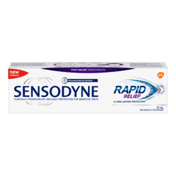 TOOTHPASTE SENSODYNE RAPID RELIEF 75ML
