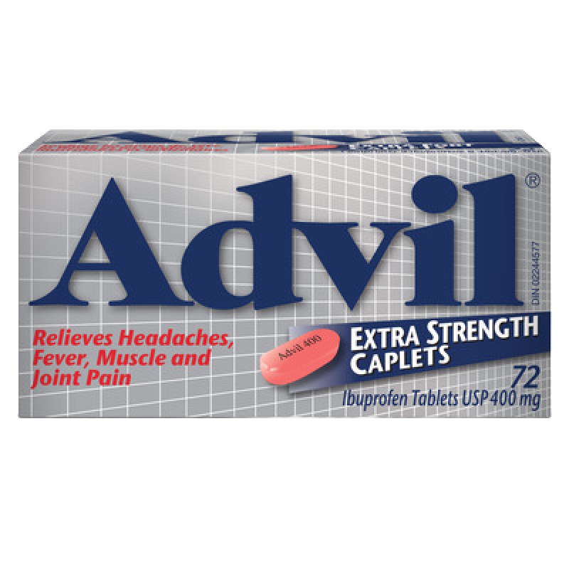 ADVIL XST CPLT 72 400MG