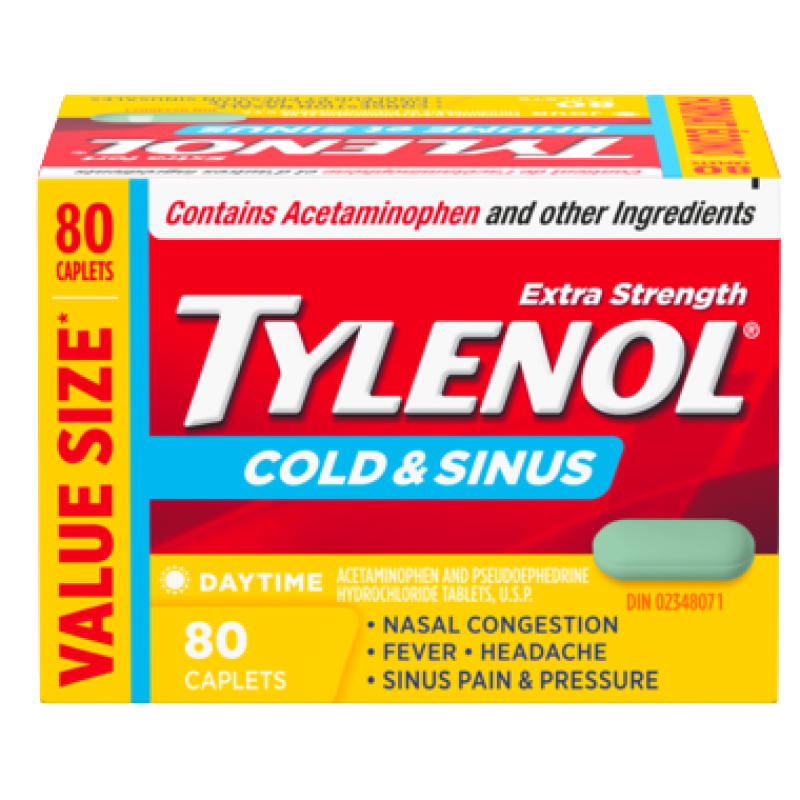 TYLENOL COLD & SINUS 80 CAP