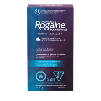 ROGAINE FOAM 5% WOMEN 2X60G