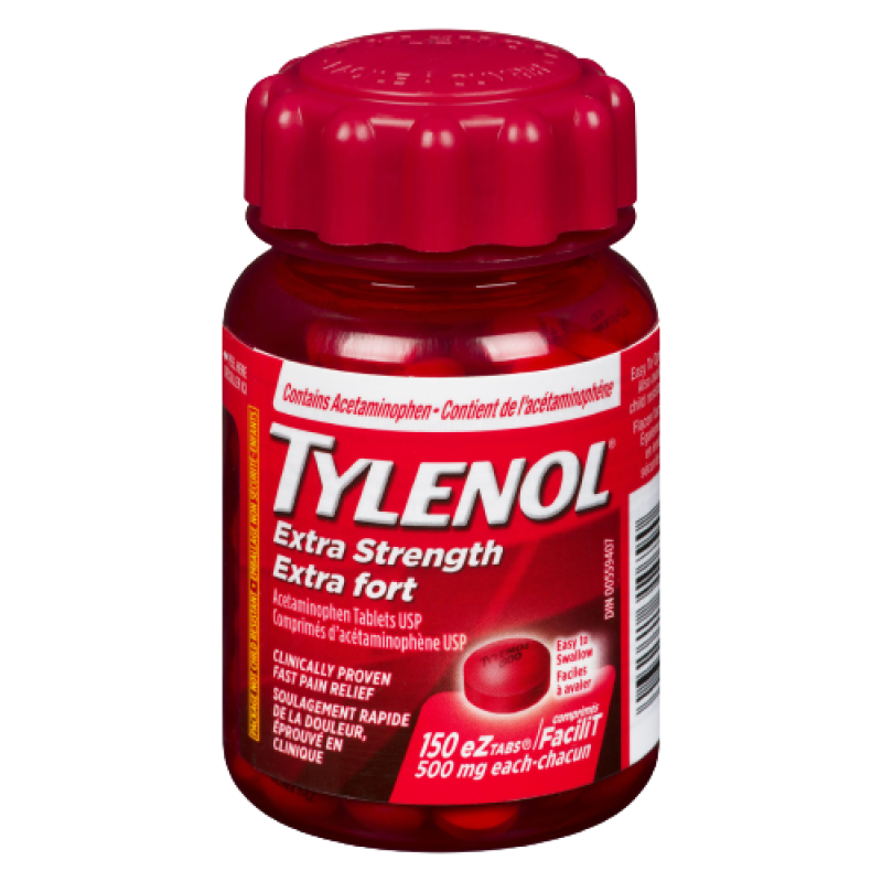 TYLENOL XST EASY OPEN EZTAB 150