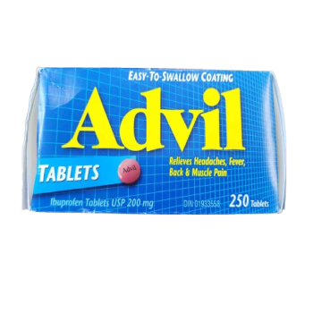 Sale - ADVIL TB 250 200MG *Damage Box* Exp between: 03/28 - 05/28