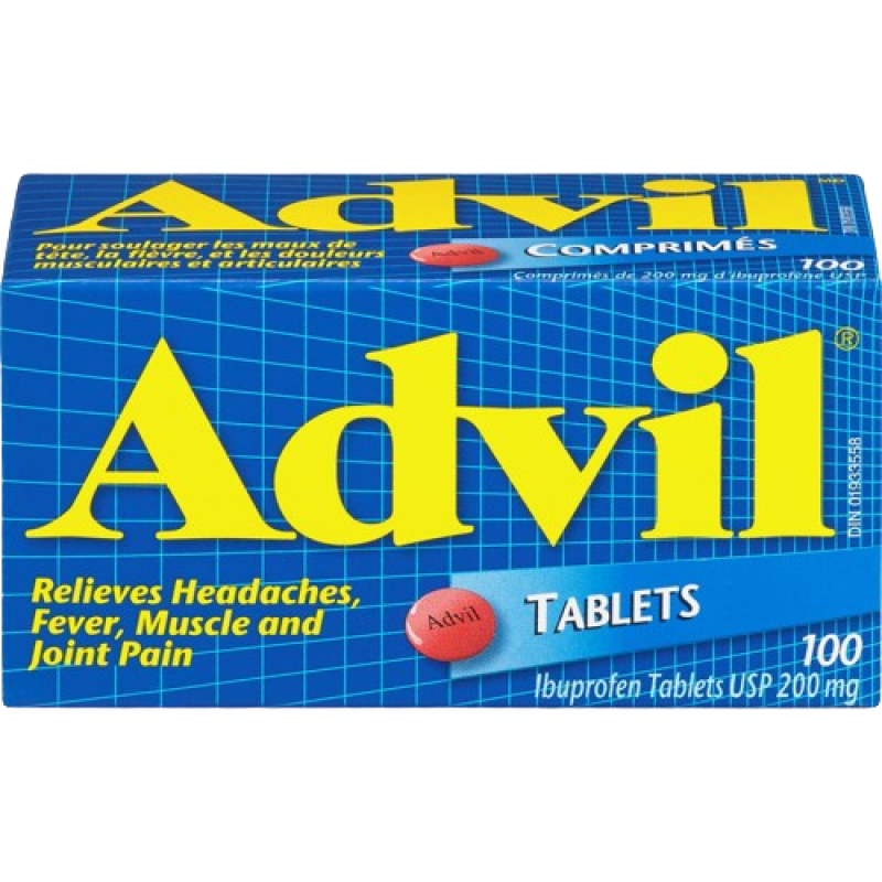 ADVIL TB 200MG 100