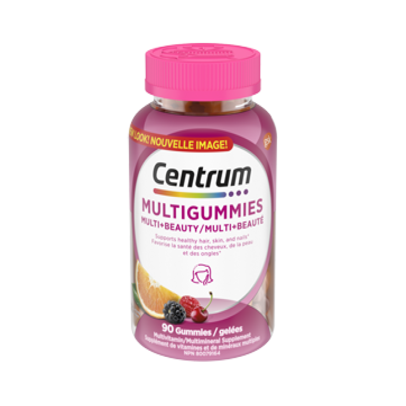 CENTRUM MULTIGUMMIES MULTI + BEAUTY 90