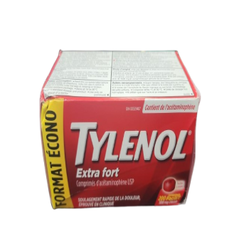 Sale - TYLENOL XST EZ TB 500MG 200 *Damage Box* Exp between: 05/27 - 07/27