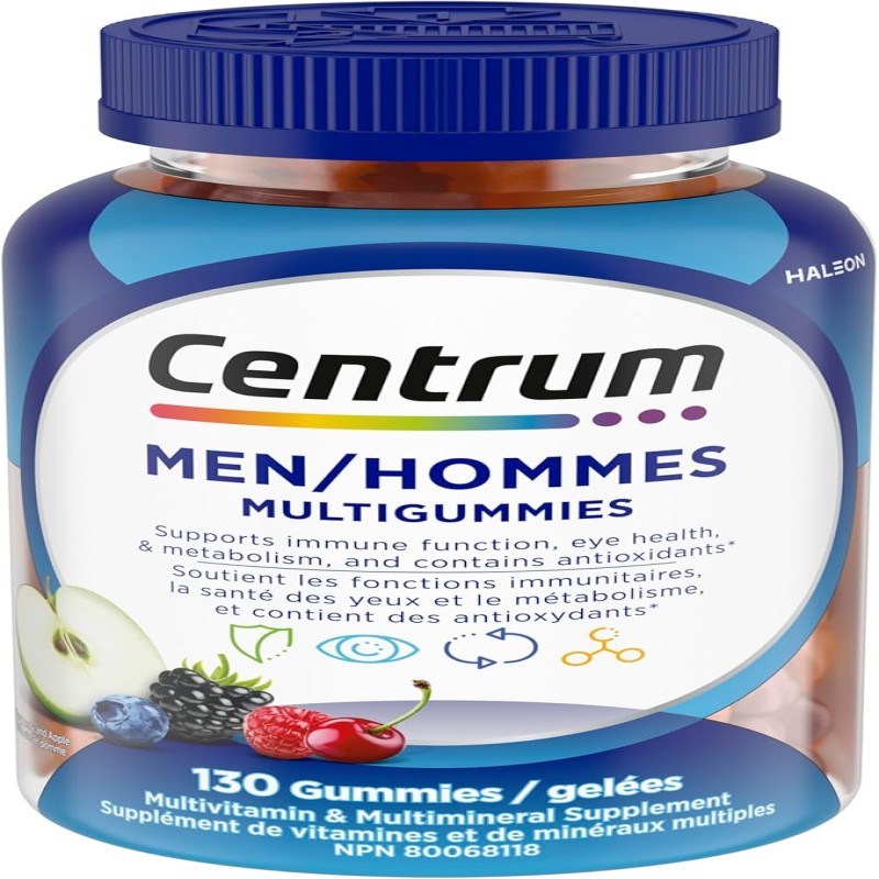 CENTRUM MULTIGUMMIES MEN GUMMY 130
