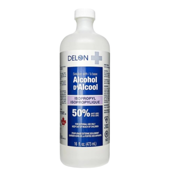 DELON 50% ISOPROPYL ALCOHOL 473ML/16 fl.oz.