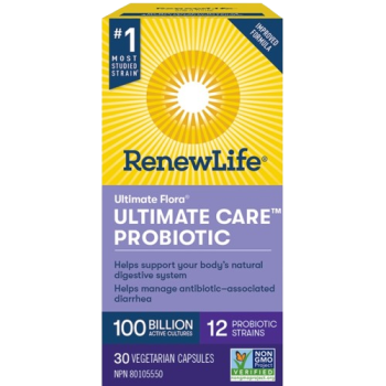RENEW LIFE FLORA ULTIMATE CARE CAPS 100B 30